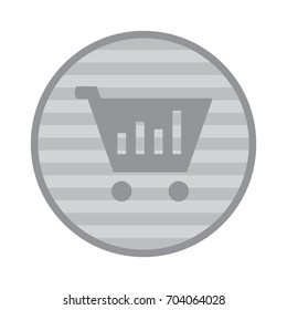 growth of business Icon Vector flat design style