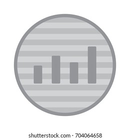 growth of business Icon Vector flat design style