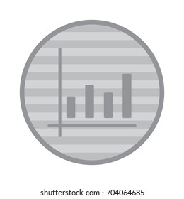 growth of business Icon Vector flat design style