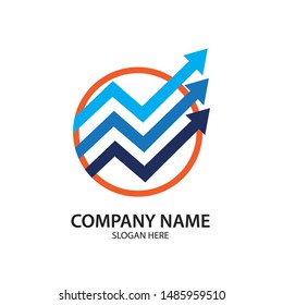 Growth Business Logo Vector Image Stock Vector (royalty Free 