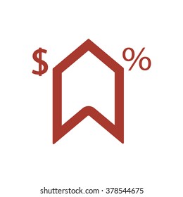 growth of business.Icon, vector illustration. Flat design style