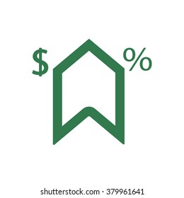 growth of business.Icon, vector illustration. Flat design style