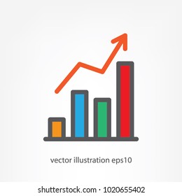growth chart icon