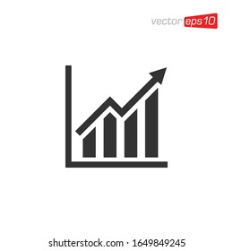 Vektorillustration für das Design von Wachstumsskizzen-Symbolen für das Logo