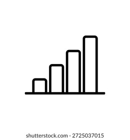 Ícone do Gráfico de Crescimento com Seta para Cima