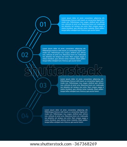 Growth Chart Layout | EPS10 Vector