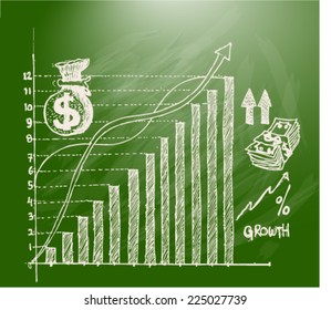 growth chart, sketch