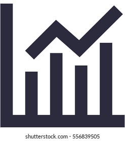 Growth Chart Vector Icon