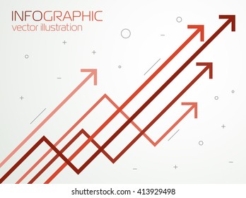 Growth charts, vector