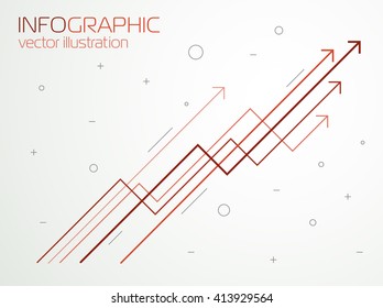 Growth charts, vector