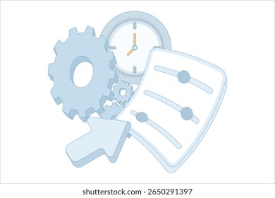 conceito de crescimento, otimização ou melhoria para aumentar a produtividade, utilização ideal de recursos para maximizar a produção ou melhores resultados, eficiência, utilização de horas para aumentar os resultados.