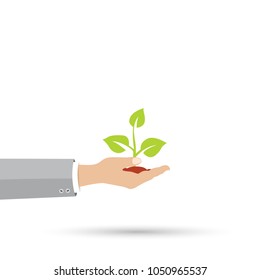 Growth concept vector icon