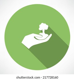 Growth concept vector icon