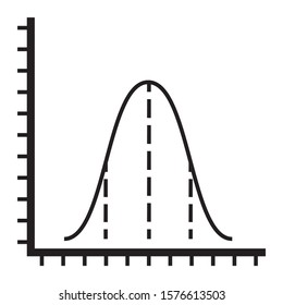 Growth Curve Concept Vector Icon Design