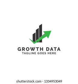 Growth Data L:ogo Design Inspiration
