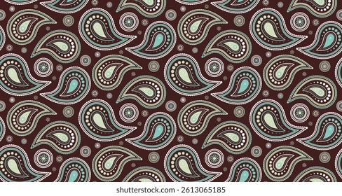 Growth decorating, paisley asian. Abstract canvas traditional decor. Greeting card wrapping with springtime leaf. Heritage east, doodle vibrant.