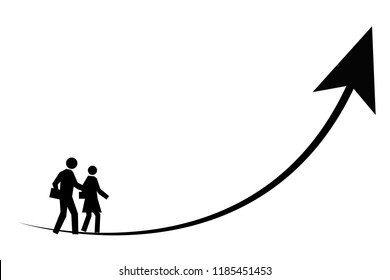 Growth and development of a person.