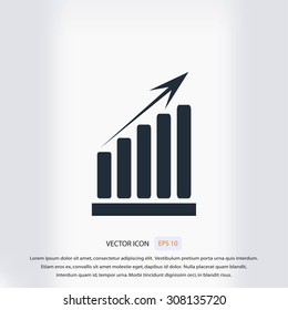  growth diagram icon