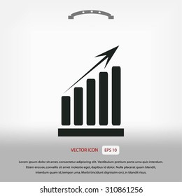 growth diagram icon growth diagram icon
