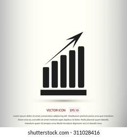  growth diagram icon