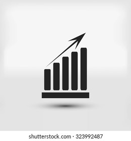  growth diagram icon