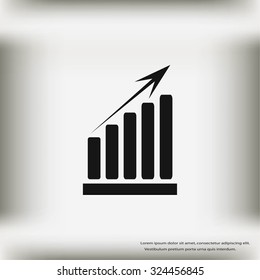  growth diagram icon