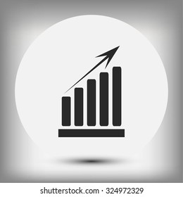  growth diagram icon