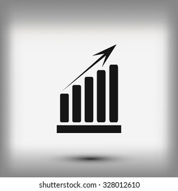  growth diagram icon