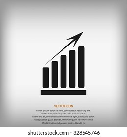  growth diagram icon