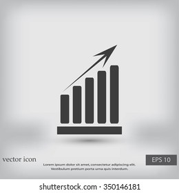  growth diagram icon