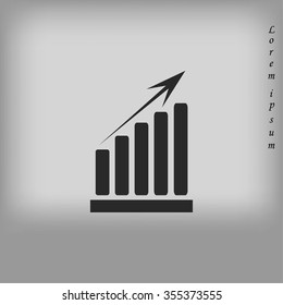  growth diagram icon