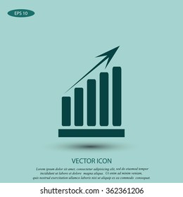  growth diagram icon