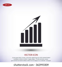  growth diagram icon