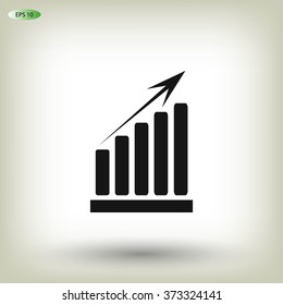  growth diagram icon
