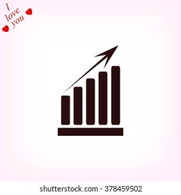  growth diagram icon