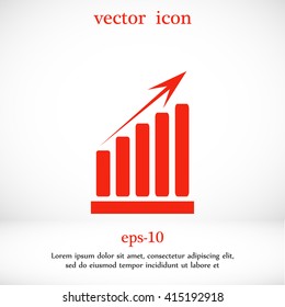  growth diagram icon