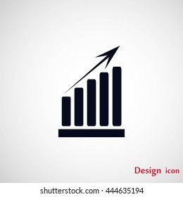  growth diagram icon