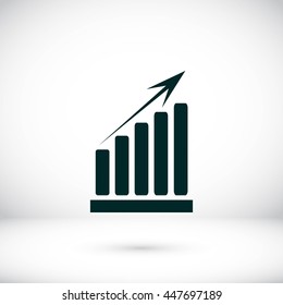  growth diagram icon