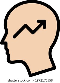 growth diversity vector line colour icon