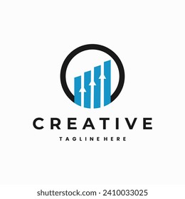 Growth Finance Circle Logo On White Background