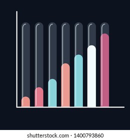 Growth Graph chart, business growth graph, data growth, diagram