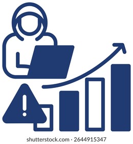 Elemento de ícone Growth Hacking para design