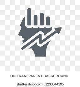 Growth Hacking icon. Trendy flat vector Growth Hacking icon on transparent background from Technology collection. 