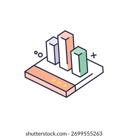 Ilustração de stock de ícone de vetor de Hacking de Crescimento