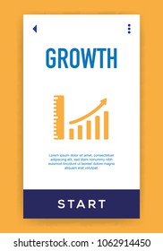 Growth Icon Concept