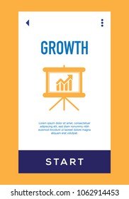 Growth Icon Concept