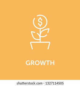 Growth Icon Concept
