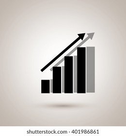 growth icon design 