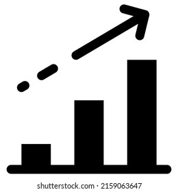 diseño de icono de crecimiento, ilustración vectorial, mejor utilizado para presentaciones