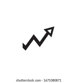 Growth Icon Design Vector Template 